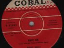 BUDDY HOLLY Rave on / Take your time Coral 9 61985 Unsure which country ? ??