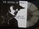 SISTERS OF MERCY LAND OF THE KINGS RARE CLEAR/BLACK SPLATTER BLACK LABELS LP