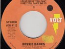 70s R&B Disco Soul BESSIE BANKS try to leave me Rare 1974 US 7