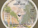 70s R&B Soul LINDA JONES just can't live my life Rare 1975 UK 7