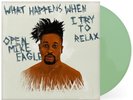 Open Mike Eagle What Happens When I Try To Relax GREEN COLOR Vinyl EP LP /150