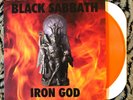 Black Sabbath Iron God LP RARE COLOR Judas Priest Rob Halford Ozzy Osbourne NEW