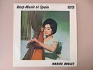 ZRG 5457 Harp Music Of Spain Marisa Robles Grooved Oval ARGO UK LP NM