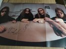 METALLICA - POSTER FROM THE GOOD THE BAD.. BOX SET - SIGNED BY ALL 4 - EXCELLENT
