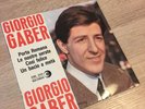 GIORGIO GABER - PORTA ROMANA ,VINYL, EP RICORDI ERL200 ORIGINALE ITA1964 RARE EX