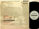 SAX 2344 B/S Malcuzynski, Chopin Piano Concerto #2, Susskind, London Symphony