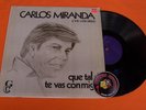 Carlos Miranda & The Latin Breed Que Tal Si Te Vas Con Migo Spanish LP Piranha