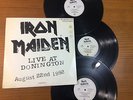 IRON MAIDEN LIVE AT DONINGTON 3 LP SET 1993 BRAZIL 1ST PRES LIMIT EDIT NEAR MINT