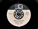 Donnie Elbert - 45 -Gateway 731  M-  Run Little Girl/ Who's It Gonna Be