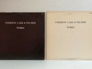 Emerson Lake & Palmer WORKS vol. 1 & WORKS vol. 2 EMBOSSED 1977 Original Press