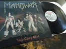 Manowar ?- Into Glory Ride **First Press Megaforce Records Combat Labels LP**