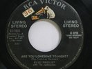 Hear  Rock & Roll Living Stereo 45 Elvis Presley - Are You Lonesome Tonight? / I