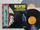 Elvis 2 LP Aloha From Hawaii RCA-6076-77 Japan 1973 RARE orig. blue OBI + Poster