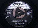 LITTLE RICHARD = She Knows How To Rock [Rockin' With Red] = MINT = LONDON HLU 88