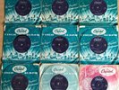 Gene Vincent 9 Singles - Wild Cat, My Heart, Pistol Packin' Mama, Jezebel...