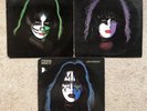 KISS - ACE FREHLEY - PAUL STANLEY - PETER CHRIS Vinyl LP - 1978 Solo Albums