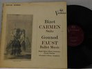 Bizet, Gounod LP Carmen Suite, Faust Ballet Music on RCA classical