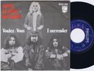 BONNIE ST. CLAIRE + UNIT GLORIA Voulez-Vous b/w I Surrender Danish 45PS 1974 MOD