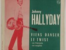 JOHNNY HALLYDAY VIENS DANSER LE TWIST RARE 45T JUKEBOX 7' 1961