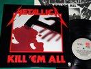 Metallica ?- Kill ´em all BRAZIL 1st press Lp 1987 Young