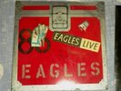 1 Vinyl: eagles live 2 LP with big poster, never opened