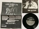 Government Issue Make An Effort 7” Minor Threat Hardcore Punk SSD SOA SXE