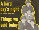 Single 7''  The Beatles  - A Hard Day's Night - Parlophone R5160 - 1964 - DK
