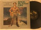 Jonathan Richman & the Modern Lovers - Back In Your Life (M-‘)^