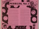 PEBBLES: Vol 1, Original 60s Punk Classics  Garage Rock Litter 1978 Vinyl LP Rar