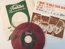 RARE The BEATLES I Want To Hold Your Hand ODEON OR-1041 Japan Red Vinyl 7 Single