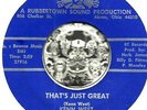 KENN WEST THATS JUST GREAT GARAGE GROUP PSYCH FUNK ROCK 45 RPM RITE RECORD