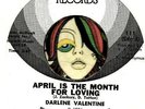 DARLENE VALENTINE APRIL IS THE MONTH FOR LOVING POP DISNEY MICKEY MOUSE 45 RPM