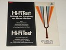 Hi-Fi Test - 2LP - RCA - Erato - Testplatte - Prüfung und Erprobung von Stereo