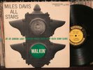 Miles Davis All Stars LP Walkin' PRESTIGE 7076 VG+/VG+ Bergenfield mono DG RVG