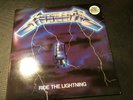Metallica - Ride the Lightning 1987 UK Limited Edition Double Vinyl Gatefold LP