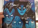 KISS CREATURES OF THE NIGHT  SIGNED Autographed All Four Members VINYL LP