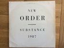 NEW ORDER SUBSTANCE VINYL DOUBLE LP 1987 FACTORY RECORDS FACT 200   EXC