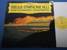 Bernstein Sibelius Symphony No.2 German Ed1 DGG Digital '87 NM