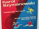 Karol Szymanowski (1882-1937) • Violinkonzert Nr. 1 LP • Roman Totenberg