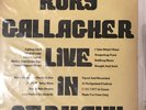RARE LP - Rory Gallagher Live In Germany 1977 - For Fans Only - 1st Pressing