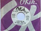 NORTHERN SOUL 45-LARRY WILLIAMS&JOHNNY WATSON-A QUITTER NEVER WINS-OKEH-DJ