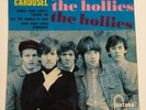 THE HOLLIES On A Carousel 1967 460.201 EP rare French cover 4 tracks 45 rpm 7