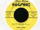 KENNY SMITH & THE LOVELITERS Go For Yourself on Flo-Roe Funk 45 Hear