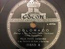 PARAGUAY 78 Feliz Perez Cordozo COLORADO/SHE IVOTI PIAUHU Odeon 31553 Harp Solos