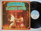 CREEDENCE CLEARWATER REVIVAL/CCR Live In Germany LP 1973 Sweden EX-
