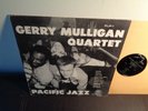 GERRY MULLIGAN QUARTET W/ CHET BAKER #1 RARE ORIG'52 PACIFIC JAZZ 10-INCH LP VG+
