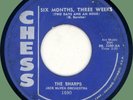 SHARPS (w/ Jack McVea Orch.) Six Months, Three Weeks 45rpm Chess 1958 doo-wop
