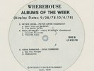 KISS solo album and MICHAEL JACKSON in-store promo LP.  ULTRA-RARE