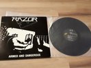 Razor-Armed and Dangerous LP Original RAR   von 1984