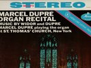 MARCEL DUPRE - ORGAN RECITAL (Widor and Dupre) - Mercury SR  (FR1/FR1)